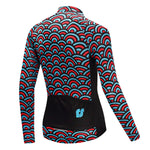 Load image into Gallery viewer, Psychedelic Thermal Long Sleeve Jersey - Vogue Cycling
