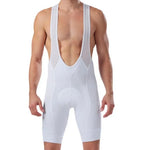 Load image into Gallery viewer, White Cycling Bib Shorts
