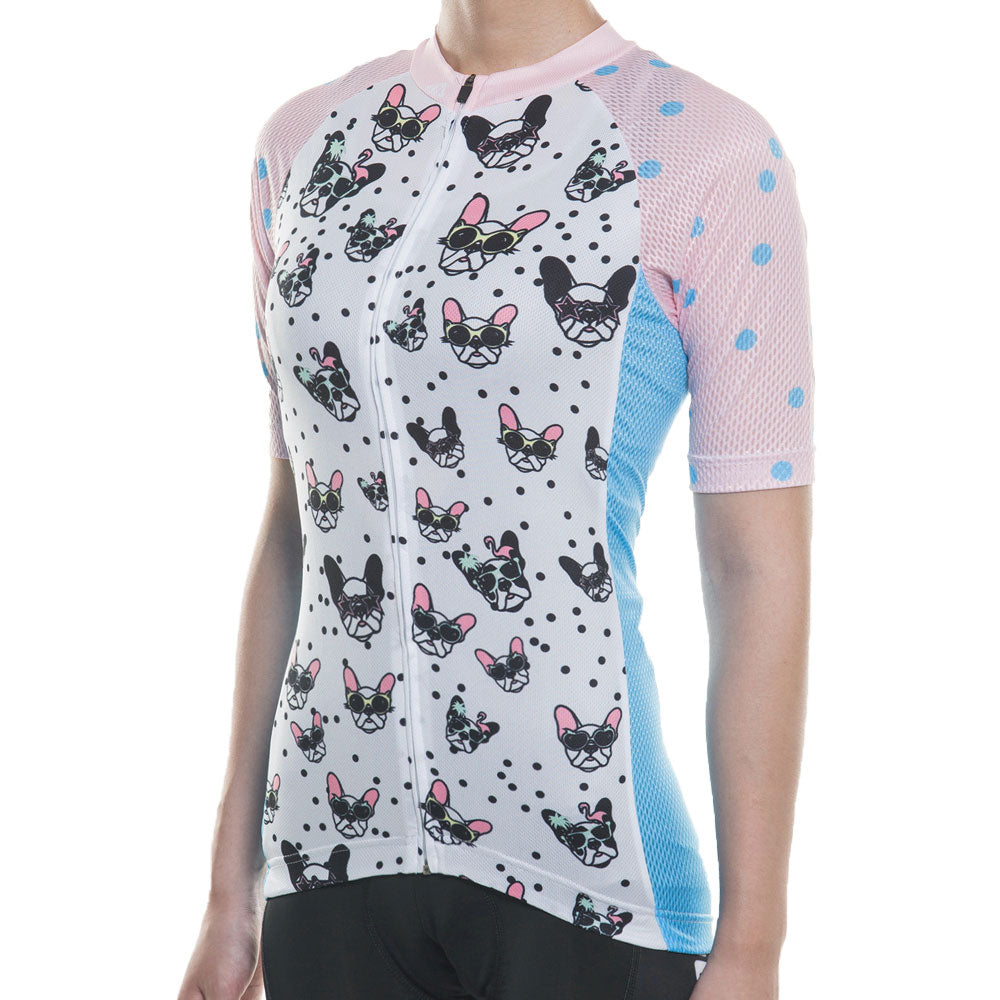 Frenchie Cycling Jersey - Vogue Cycling