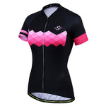 Load image into Gallery viewer, Pink Geometric Jersey - Vogue Cycling

