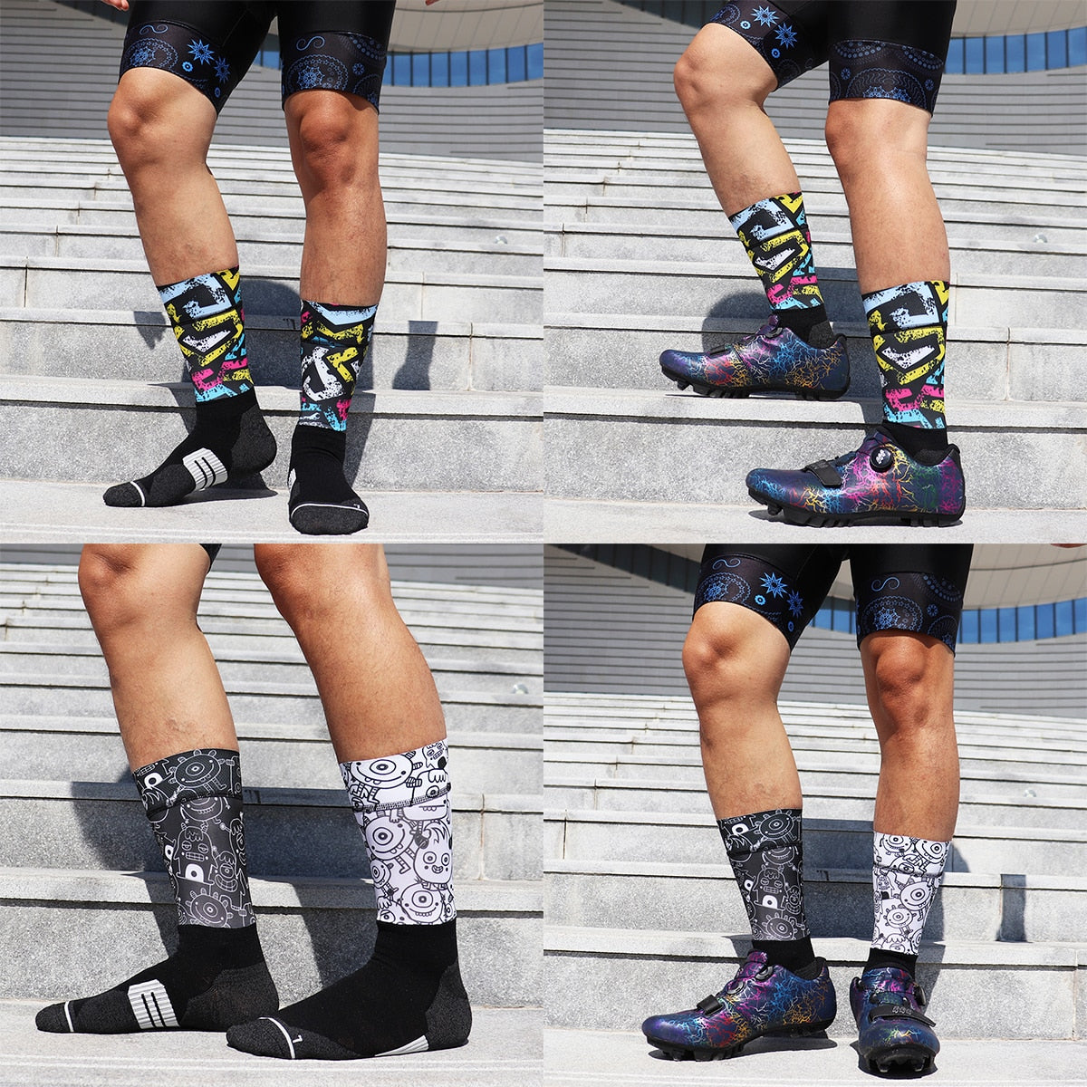 Beastie Cycling Socks