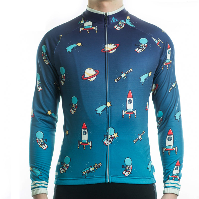 Outer Space Thermal Jersey - Vogue Cycling
