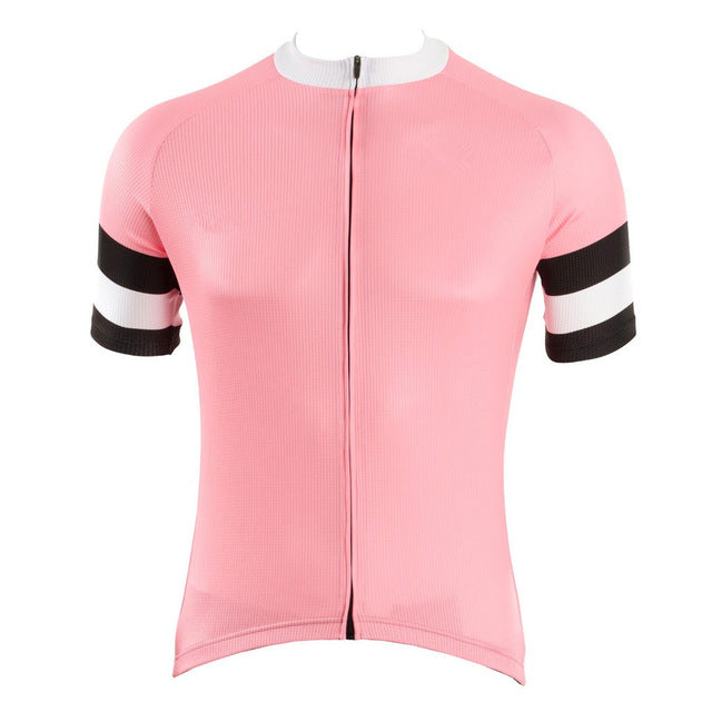 Classic Pink Cycling Jersey - Vogue Cycling