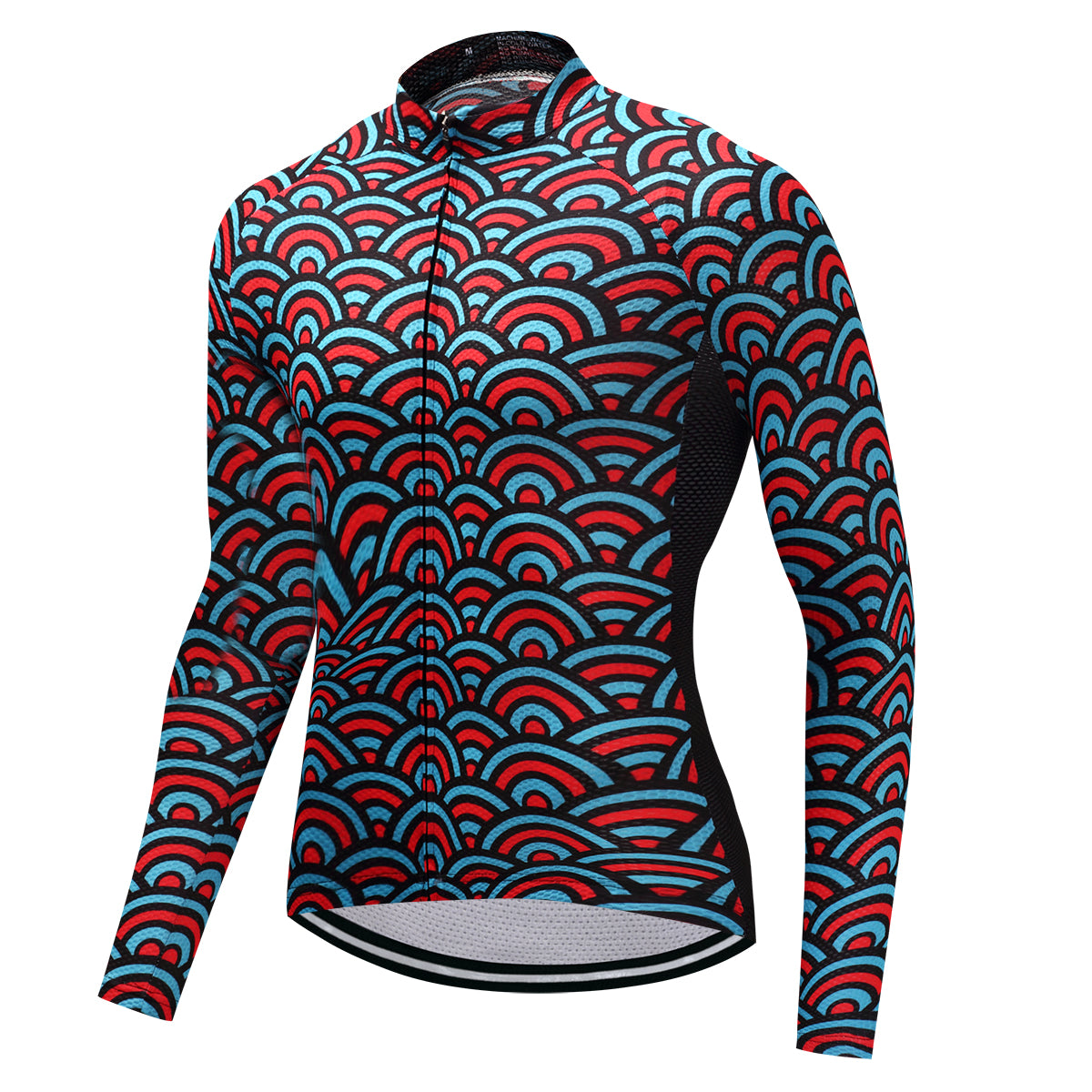 Psychedelic Thermal Long Sleeve Jersey - Vogue Cycling