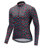 Load image into Gallery viewer, Psychedelic Thermal Long Sleeve Jersey - Vogue Cycling
