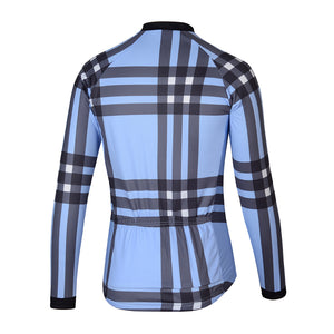 Classic Check Long Sleeve Jersey - Vogue Cycling